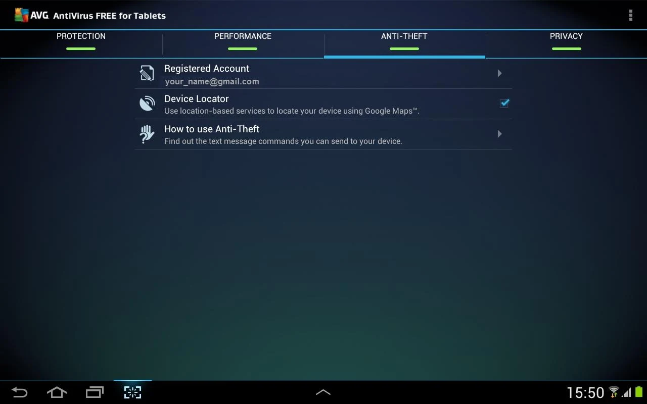 Antivírus GRATUITO para Tablet - screenshot