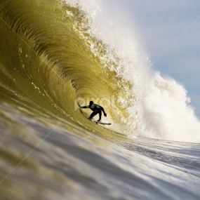 Very Deep  by Dave Nilsen - Sports & Fitness Surfing
