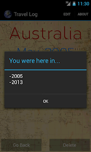 Travel Log Screenshots 4