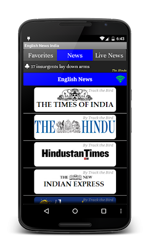 English News Papers India