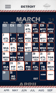 Free Download Baseball Pocket Sked - Tigers APK for Android