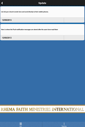 Rhema Faith Ministries poster 4