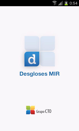 Desgloses MIR