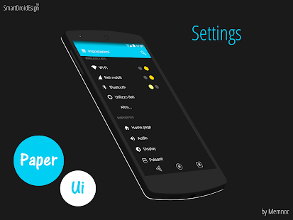 How to install Paper Ui CM11 Theme patch 2.3 apk for pc