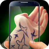 Tattoo gun camera simulator