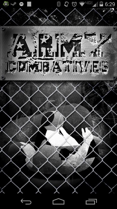 Android application Army Combatives screenshort