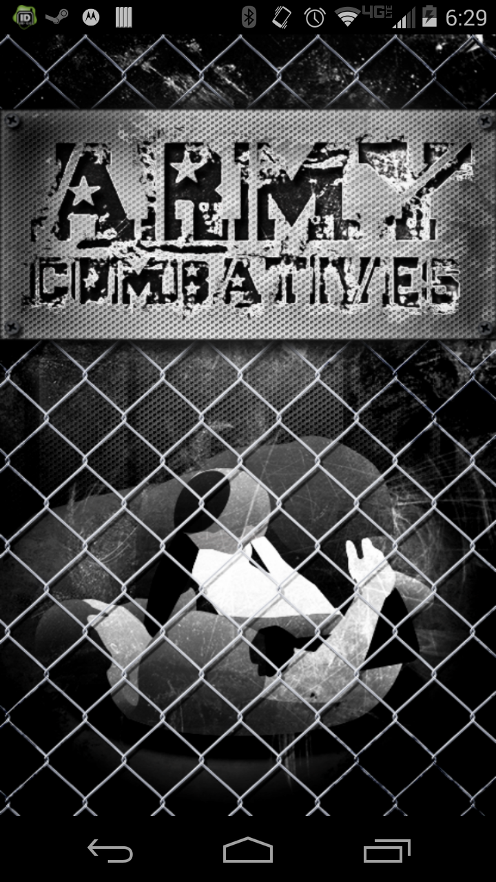 Army Combatives Screen 1