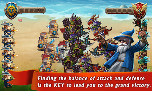 Android application Fire of WarLord(FREE) screenshort
