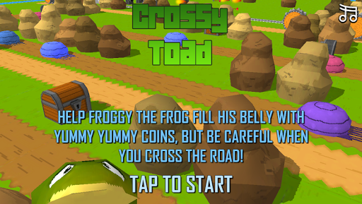 Crossy Toad 3D Race