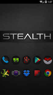 STEALTH - Icon Pack - screenshot thumbnail