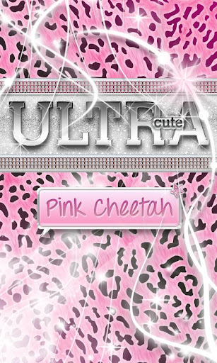 Ultra Cute Pink Cheetah Theme