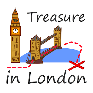 London Treasure Hunt Map logo