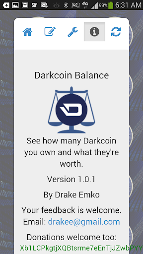 【免費財經App】Darkcoin Balance-APP點子