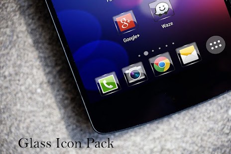 Glass Icon Pack, NOVA Theme - screenshot thumbnail