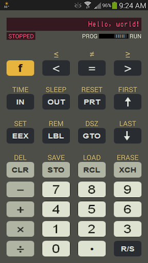 Programmable Calculator