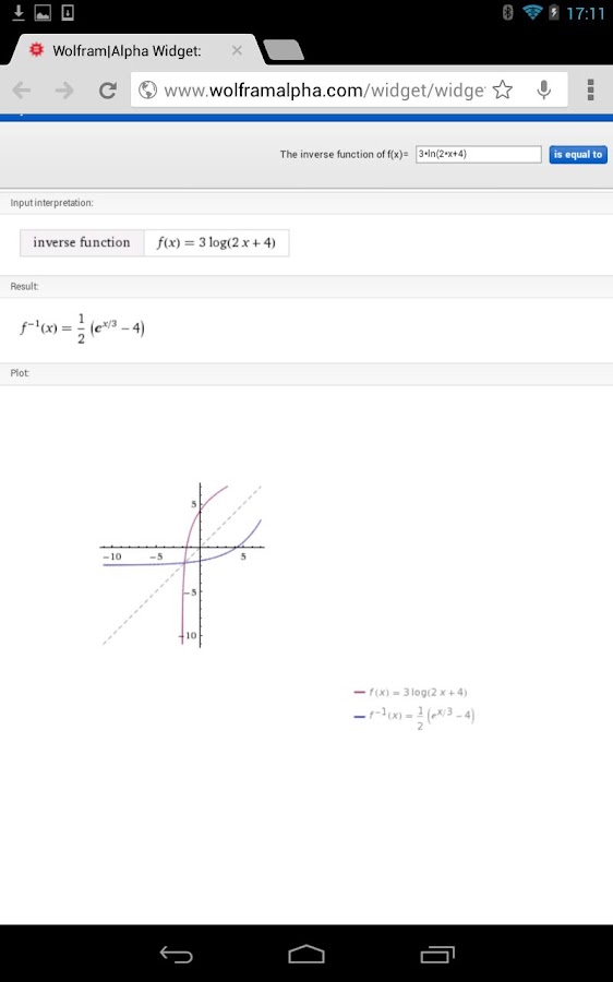 Functions Inverse Calculator - Symbolab