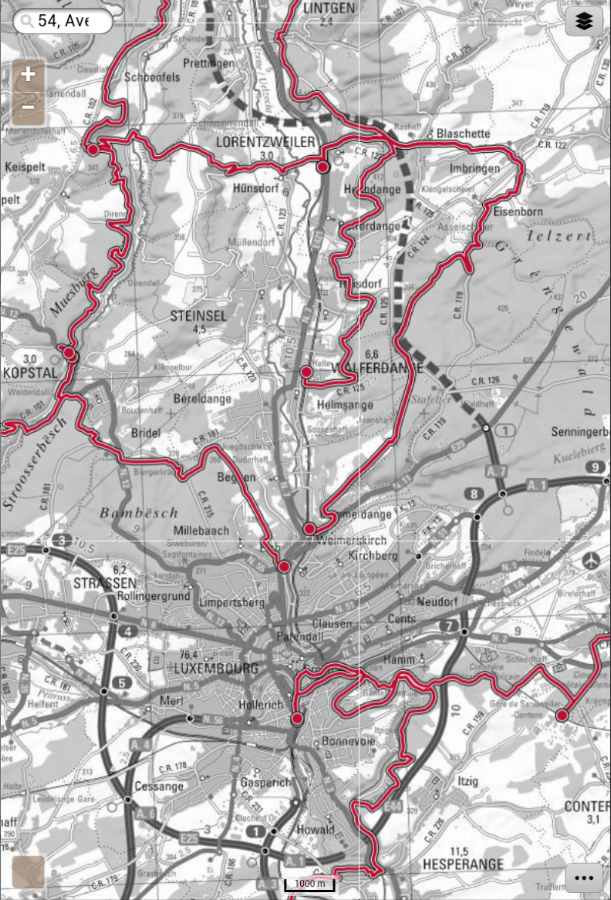   geoportail.lu – Capture d'écran 