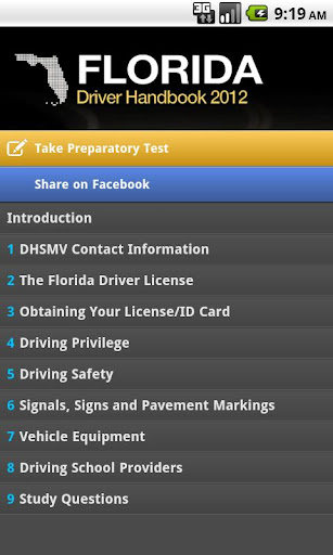 Florida Driver Handbook Free