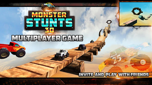 3D MONSTER STUNTS