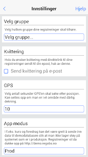 regObs Screenshots 1