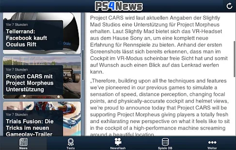 PS4NEWS.AT PS4 News App