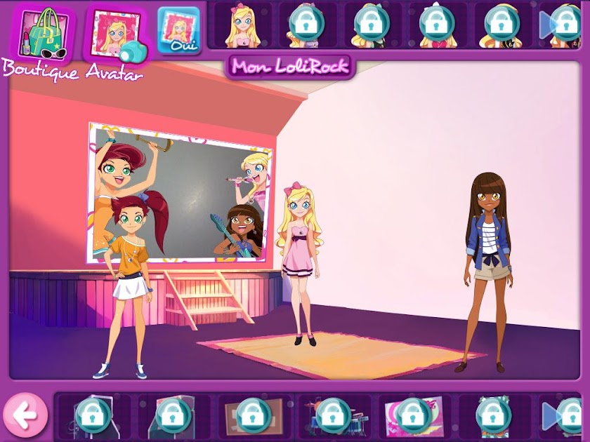 Lolirock Screen 3