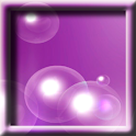 Purple Soap Bubbles LWP logo