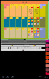 And acupuncture courtyard basic thermometer poster 11