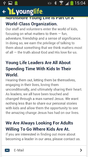 【免費生活App】Northshore Young Life-APP點子