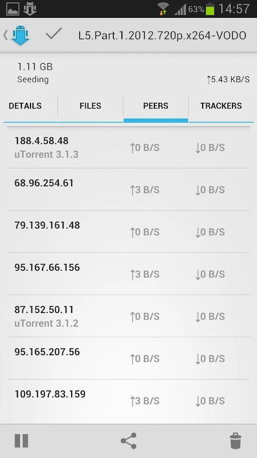 aTorrent - Torrent Downloader - screenshot