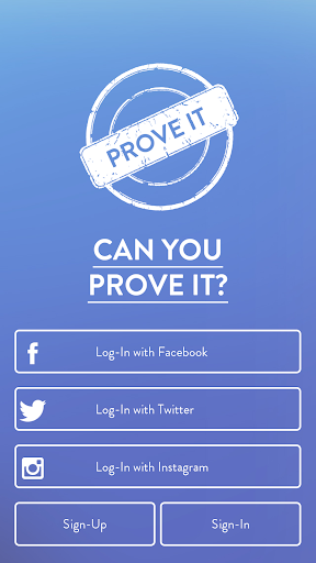 Prove It