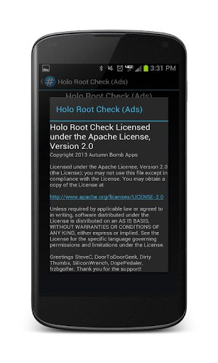 【免費工具App】Holo Root Checker (Donate)-APP點子