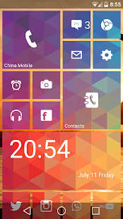 Launcher 8 im WP-Stil Screenshot