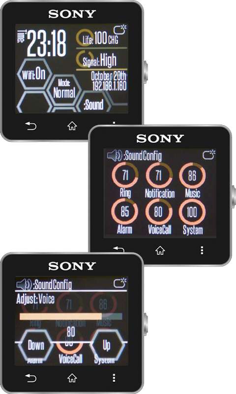 Phone Status for SmartWatch2 Screen 3