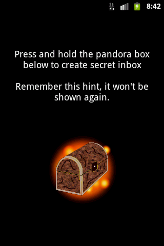 Pandora Secret Inbox