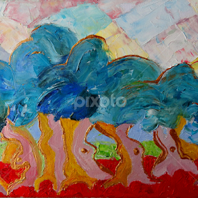 Istrian olive by Dubravka Bednaršek - Painting All Painting