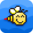 Floppy Bee - tap to flap mobile app icon