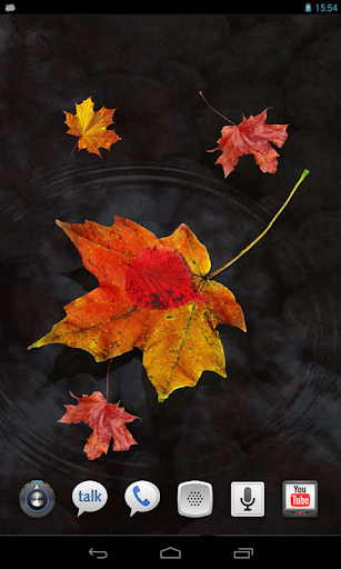 Autumn Leaves live wallpaper