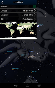 Stellarium Mobile Sky Map Screenshot