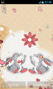 How to install Cute Love Live Wallpaper 3.1 mod apk for android