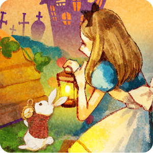 Alice in Halloween Wallpaper logo