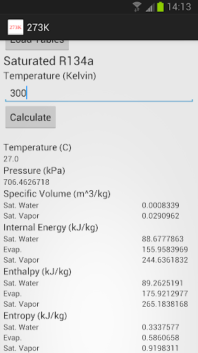 【免費書籍App】273K:Thermodynamics Calculator-APP點子