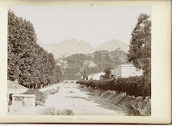 Droogstaande rivier in het Borrigo dal bij Menton