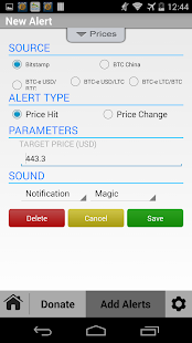 Bitcoin Alerts Screenshots 3