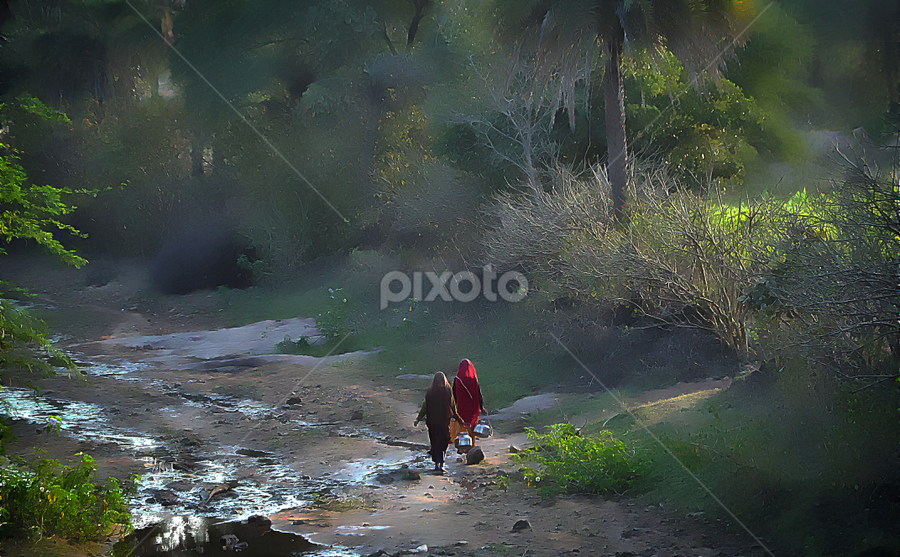 Land Capes by Jitendrasinh Sodha - Digital Art Places