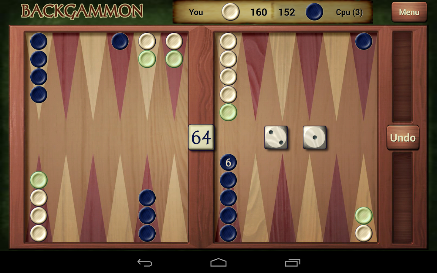 Backgammon Online Play