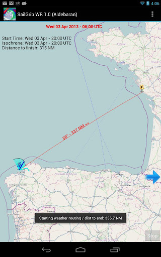 SailGrib WR - Weather Routing