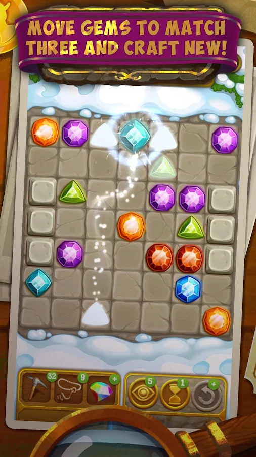   Gemcrafter: Puzzle Journey: captura de tela 