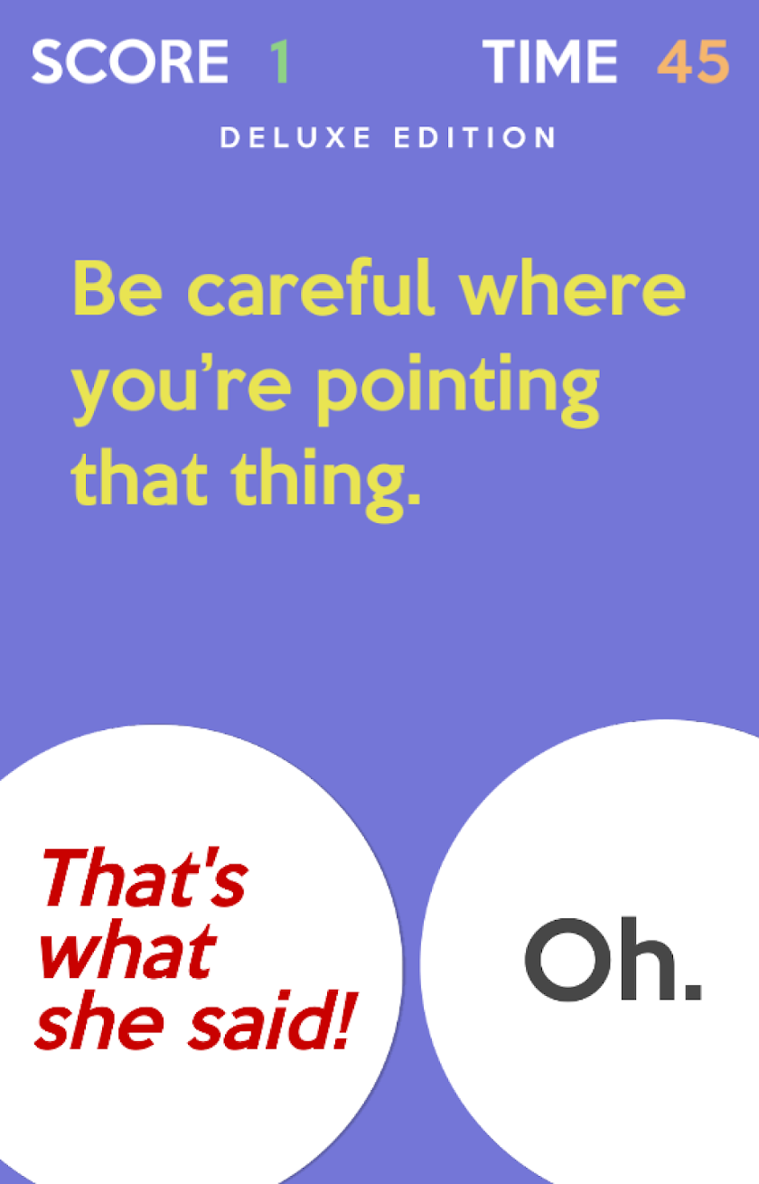 Thats What She Said?! Deluxe Screen 2