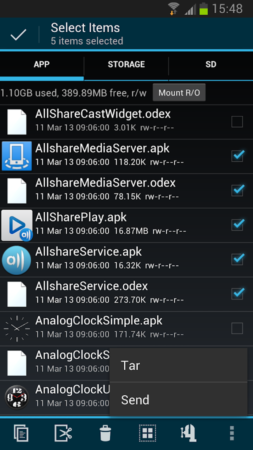Root Explorer (File Manager) - screenshot